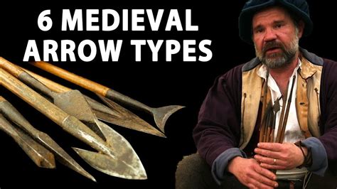 Six Medieval Arrow Types - What are they for? - YouTube