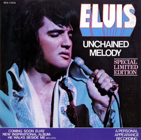 Elvis Presley – Unchained Melody – Vinyl (White, 7", Single + 3 more), 1978 [r1572458] | Discogs