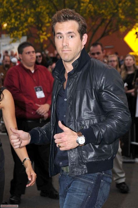 Ryan Reynolds:X-Men Origins: Wolverine US Premiere - Arizona | Leather flight jacket, Flight ...