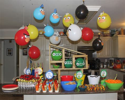 Kidspired Creations: Angry Birds Birthday Party