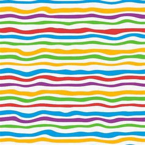 Premium Vector | Abstract hand drawn striped seamless pattern, Seamless striped pattern, Striped ...