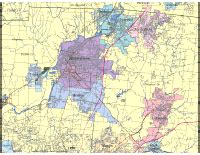 Editable Middletown, OH City Map - Illustrator / PDF | Digital Vector Maps