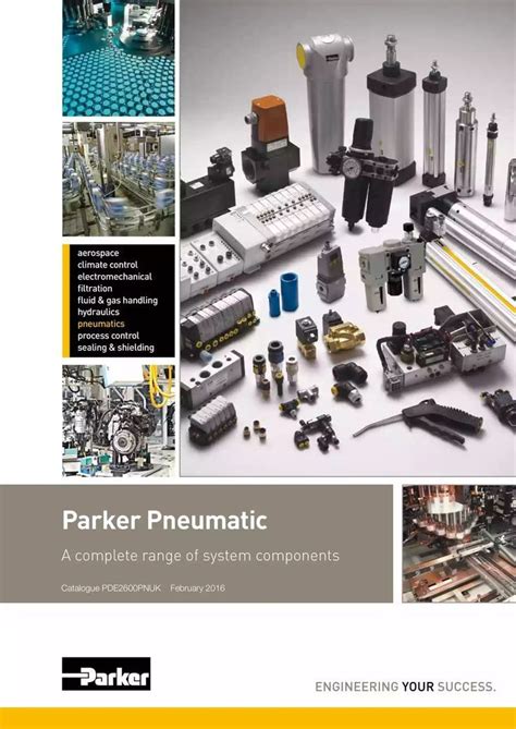 Parker pneumatic cylinder catalog PDF in 2022 | Cylinder, Catalog, Parker