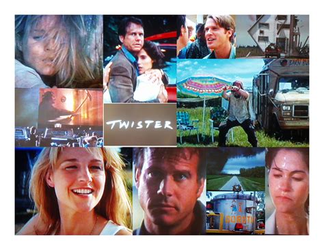 a collage of photos with the words twister on them and images of people