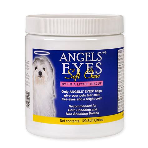 New Angel eyes stain remover for Dogs & Cats Chicken with Tylan Chews No mess!