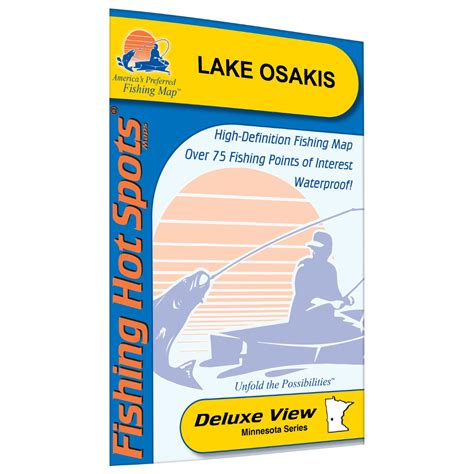 Lake Osakis Fishing Map