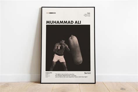 Boxing Poster Bundle Muhammad Ali Mike Tyson Sugar Ray - Etsy