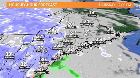 Maine weather forecast: Snow to turn to rain Thursday into Friday | newscentermaine.com