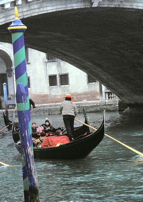 Gondola under the Rialto Bridge Photograph by L S Keely - Fine Art America