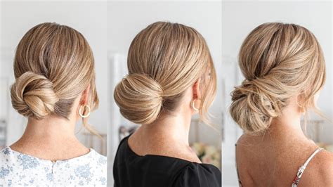 Low Bun / Slide 3 These Chic Low Bun Hairstyles Will Make You Skip The ...