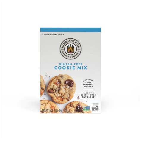 King Arthur Gluten-Free Cookie Mix, Non-GMO Project Verified, Certified ...