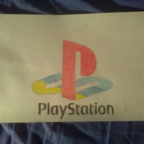 Drawed picture of the Playstation logo by spyro155 on DeviantArt