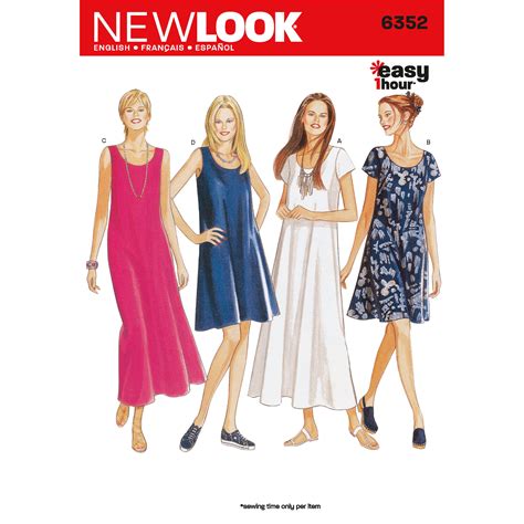 New Look Sewing Pattern 6352 - Misses Dresses | Sewing Patterns – My ...