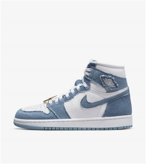 Fecha de lanzamiento del Air Jordan 1 "Denim" para mujer (DM9036-104 ...