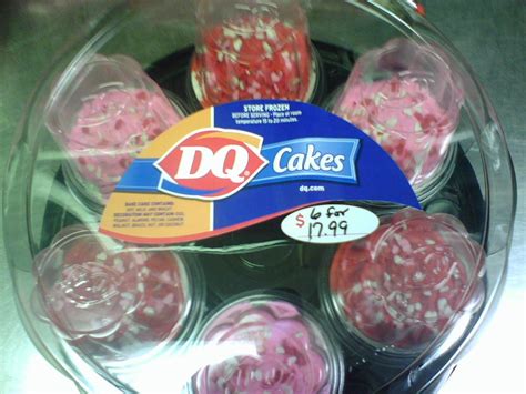 Valentine Cupcakes DQ Dairy Queen Ice Cream Cake | Dairy queen ice ...