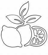Online coloring Pages Coloring Page Sour lemon Fruit Download Print  sketch template