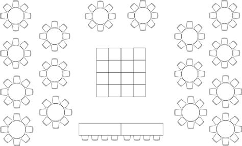 Free Round Table Seating Plan Template | Elcho Table