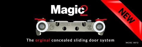 Concealed Sliding Door Hardware - MAGIC SYSTEM