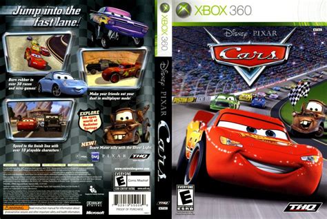 Cars - XBOX 360 Game Covers - Cars DVD NTSC f1 :: DVD Covers