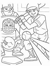 Baseball Uniform Coloring Page sketch template