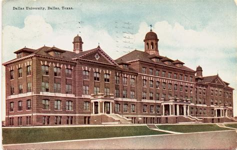 Jesuit High School | Postcard of Dallas University/Jesuit Hi… | Flickr