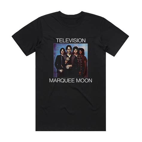 Television Marquee Moon Album Cover T-Shirt Black – ALBUM COVER T-SHIRTS