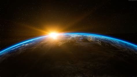 Earth, planet, sunrise, space, HD Wallpaper | Rare Gallery