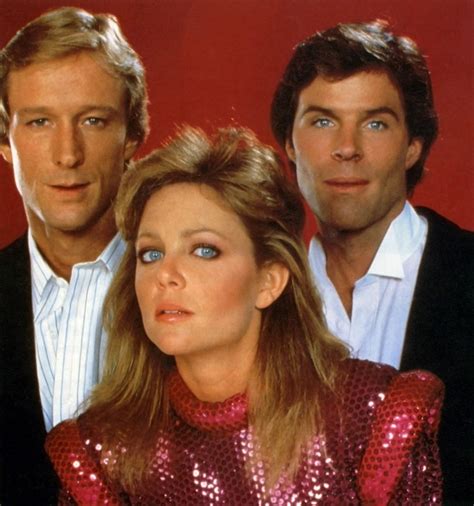 Knots Landing: Ted Shackelford, Lisa Hartman, and James Houghton Photo