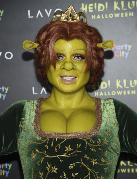 Heidi Klum channels 'Shrek' character for Halloween - Breitbart