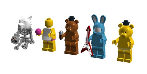 Lego Five Night's At Freddy's 2 Minifigures by SonicTheDashie on DeviantArt