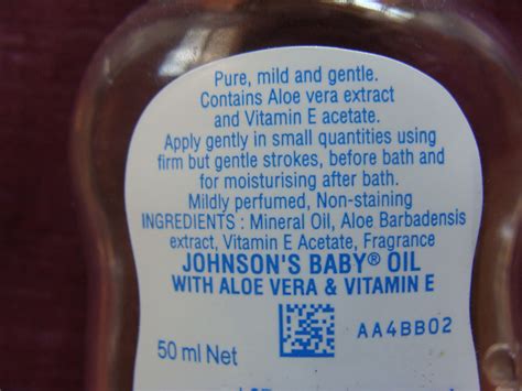 Johnson’s Baby Oil Review | Kumkum's Beauty and MakeUp World