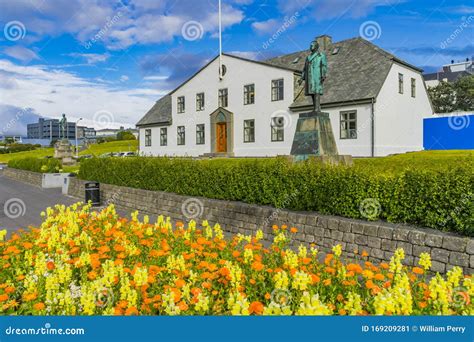 The Cabinet House Prime Minister& X27;s Office Reykjavik Iceland Stock Image - Image of europe ...