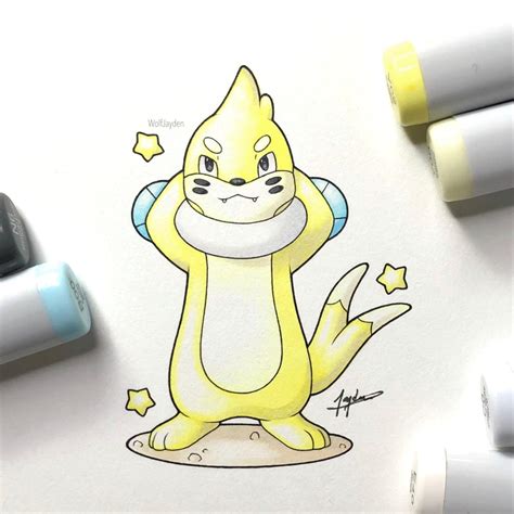 Shiny Buizel by WolfJayden on DeviantArt