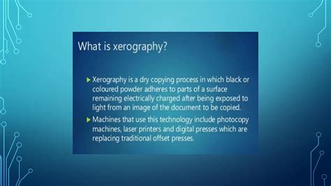 Lecture 4, Xerography - YouTube