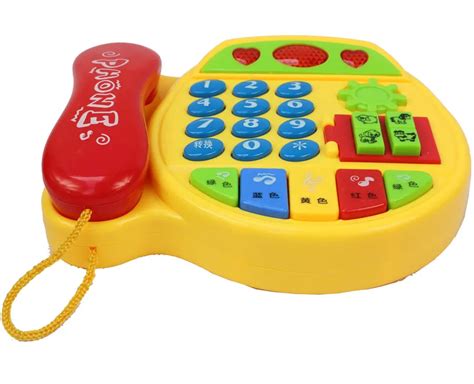 Children's Telephone Early Childhood Toys Baby Phone Multi function Music Toy 6 December 1 2 3 ...