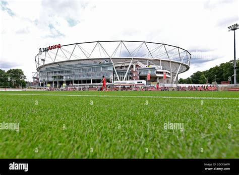 Bayarena, the stadium of Bayer Leverkusen Stock Photo - Alamy