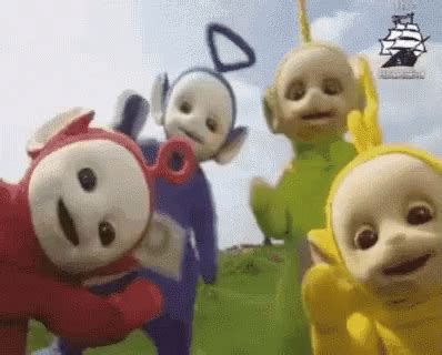 Bye Teletubbies GIF - Bye Teletubbies Hi - Discover & Share GIFs