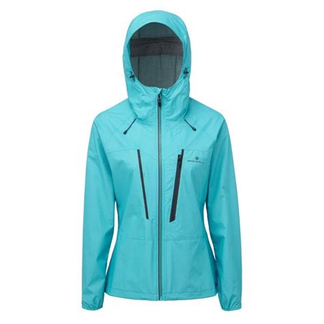 Infinity Fortify Womens WATERPROOF & BREATHABLE Running Jacket Peacock ...