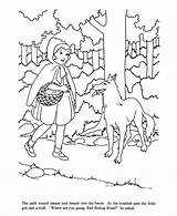 Little Red Riding Hood Coloring Pages  Home sketch template