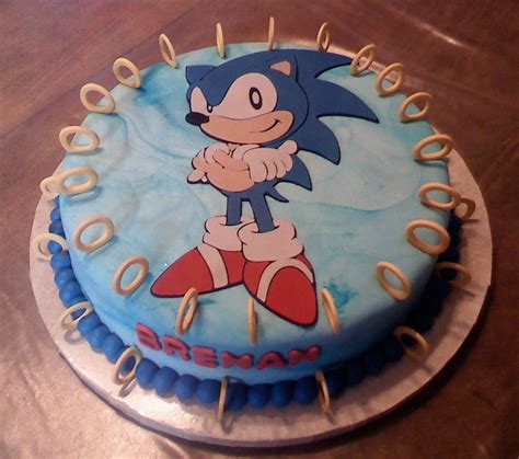 Sonic the Hedgehog cake Sonic Birthday Cake, Sonic Birthday Parties, Sonic Party, Birthday Ideas ...