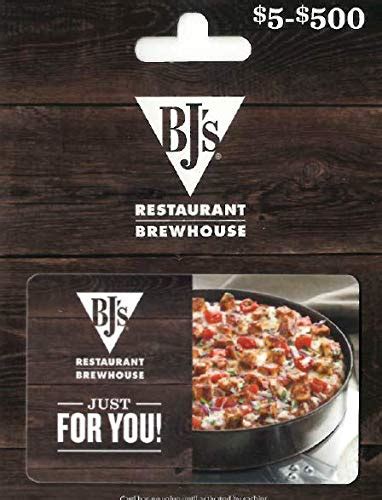 Amazon.com: BJ's Restaurant Brewhouse Gift Card : Gift Cards