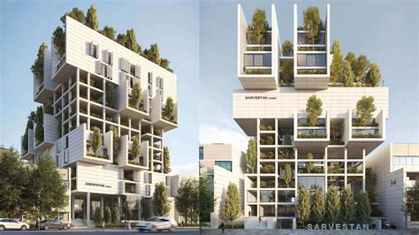 Sarvestan Building in Tehran, Iran desig|Residential Building