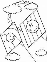 Coloring Sheet Kite At Barbara Padgett Blog sketch template
