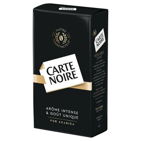 Carte Noire coffee ground roasted beans 250g | French Deli