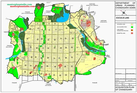 Acquistion Plan Map Chandigarh UT PDF Download - Master Plans India