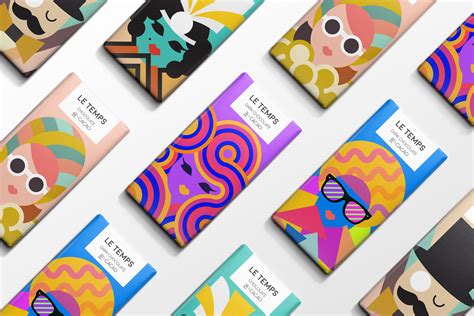 Le Temps Chocolate on Behance | Packaging design, Chocolate packaging ...