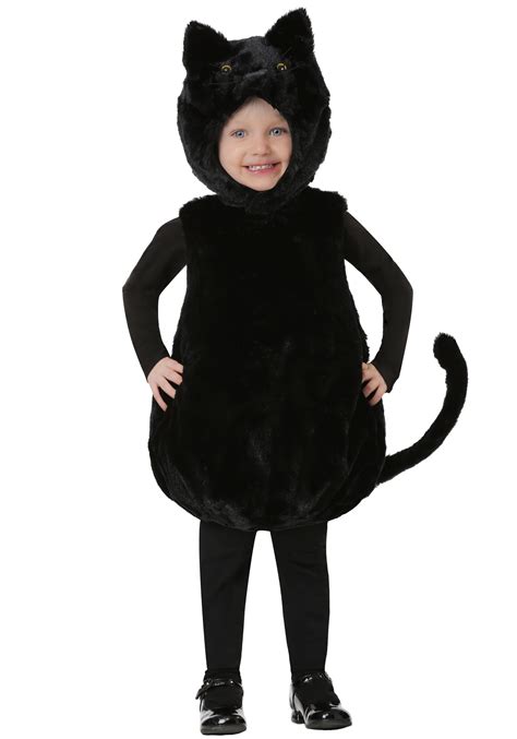 Disfraz Bubble Body Black Kitty para niños pequeños