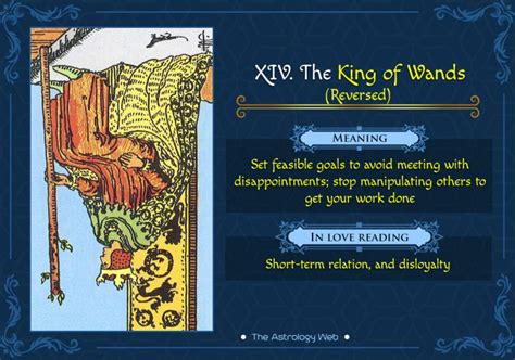 The King of Wands Tarot | The Astrology Web