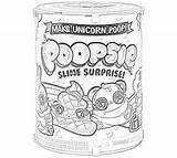 Coloring Pages Poopsie Slime Surprise Unicorn Free And  sketch template