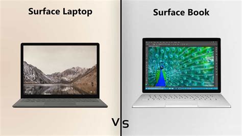 Surface Laptop vs. Surface Book detailed specs comparison - SurfaceTip